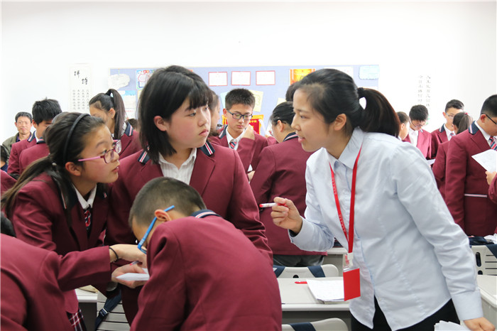 淮上區數學教研會在北大培文蚌埠實驗學校召開