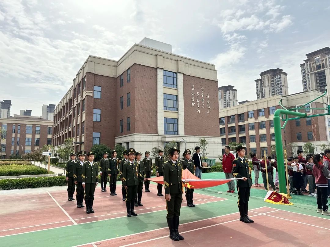 防災減災，安全同行 | 蚌埠博雅培文第十四周升旗儀式